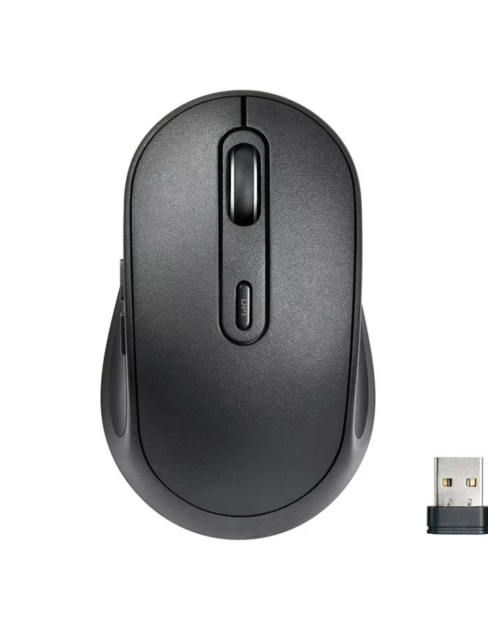 onn. Wireless 6-button Mouse with Adjustable DPI Button