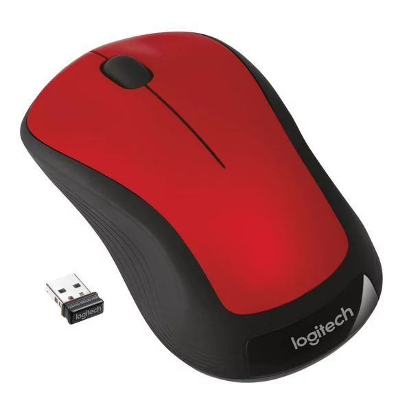 Logitech Full-Size Wireless Mouse, USB Nano Receiver